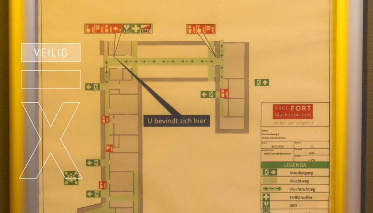 Feniks ontruimingsplattegrond